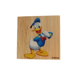 Disney Donald Duck Wooden Block